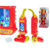 Ikonka Verticale Interactieve Kinderstofzuiger Met Geluid 46 cm - Kinderspeelgoed - Blauw Of Roze/Rood