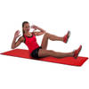 MaxxSport Fitnessmat TPE - Yogamat - 173x61 cm - 1 cm dik - Rood