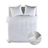 Geel Dekbedovertrek Suite Casablanca - Blanc de Blanc - Lits-jumeaux 240x200/220 cm
