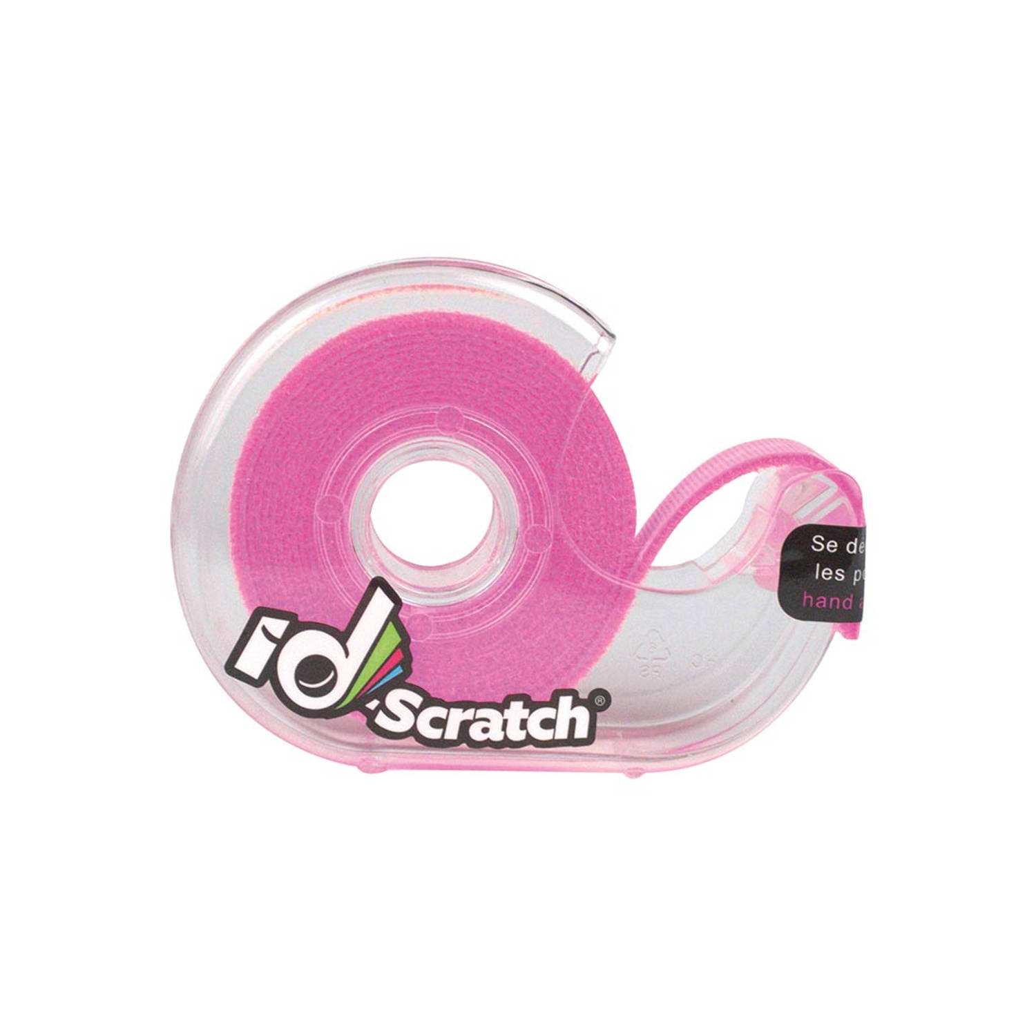 ID-Scratch - Klittenband - rol 2m x 2cm - fluoroze kleur