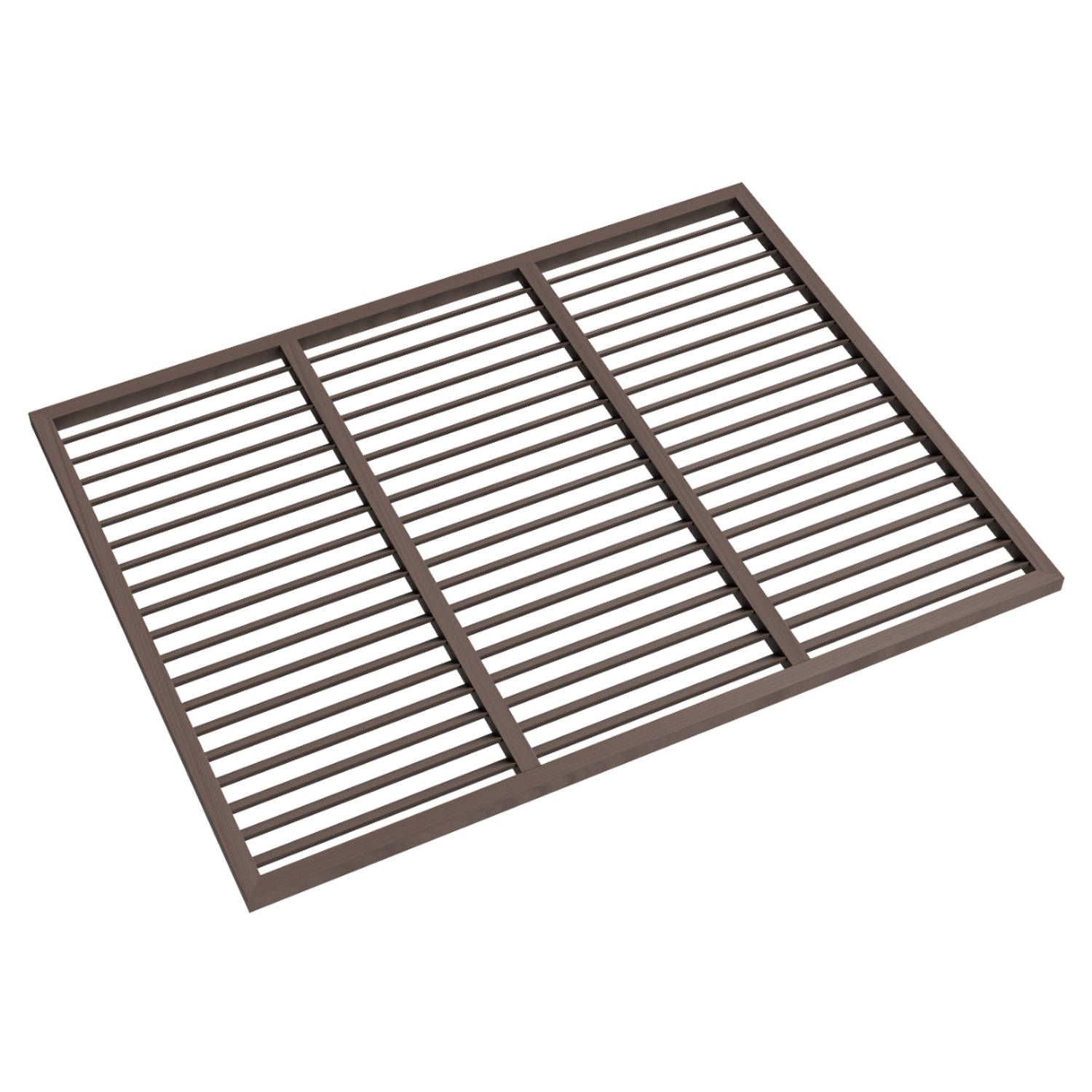 Evolar Achterplaat voor Airco Omkasting Walnut Grey XL