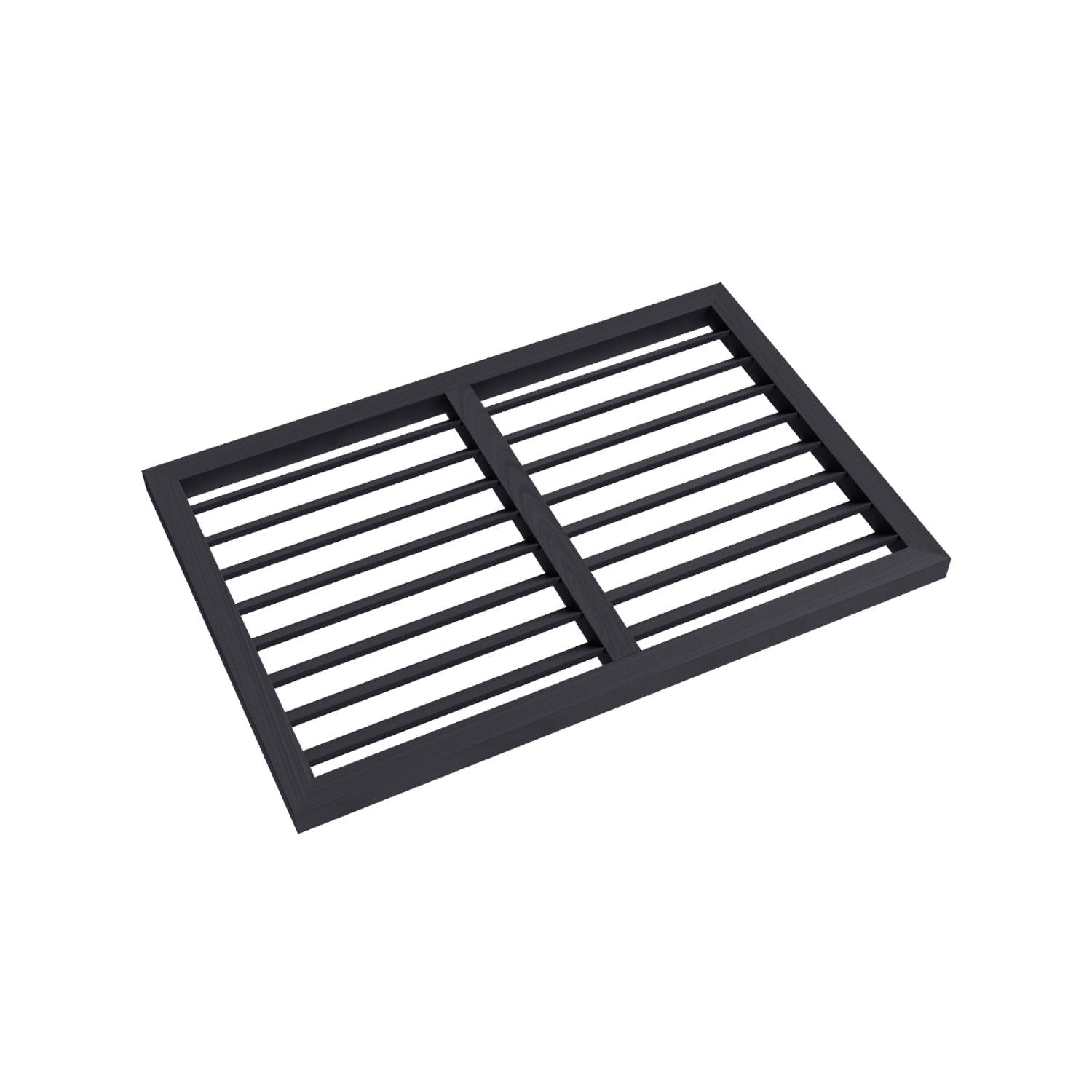 Evolar Achterplaat voor Airco Omkasting Charcoal Grey XS