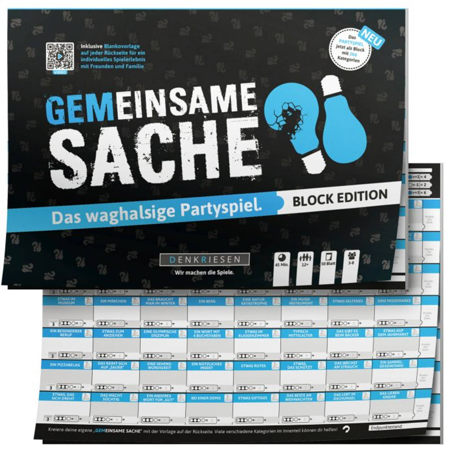 GEMEINSAME SACHE Block Edition
