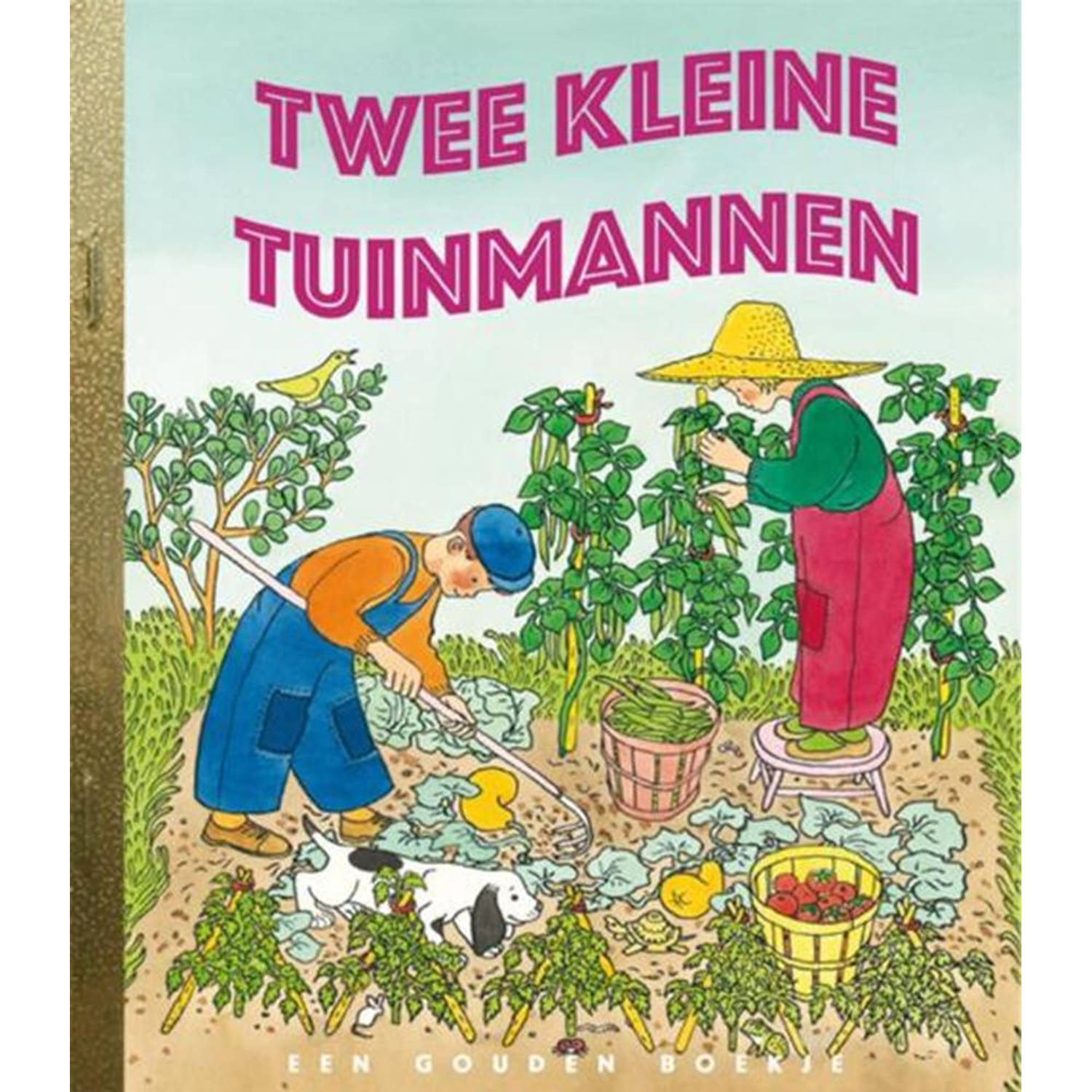 Twee kleine tuinmannen. Gouden Boekje, Wise Brown, Margaret, Hardcover