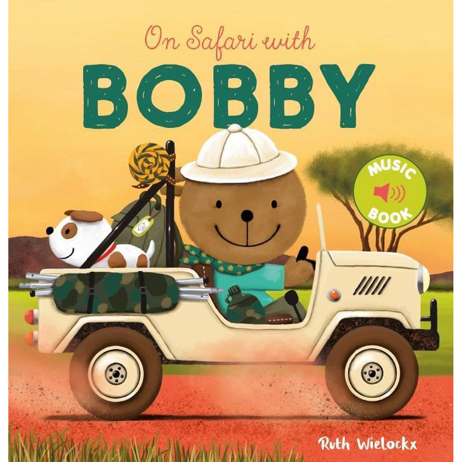 Clavis Geluidenboek: On Safari with Bobby. 2+ Music Book (Engelstalige versie)