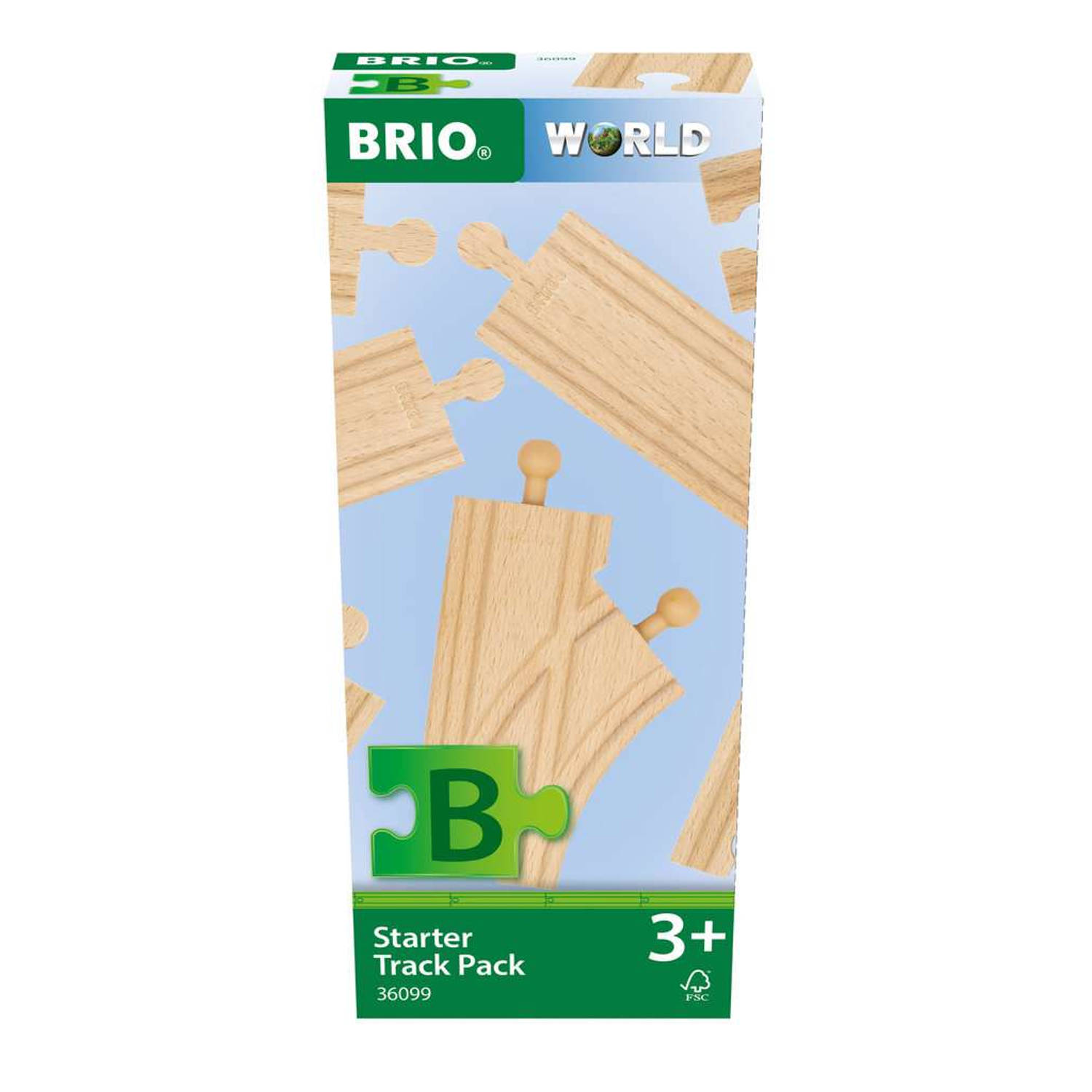 BRIO World - 36099 - Starter track pack B