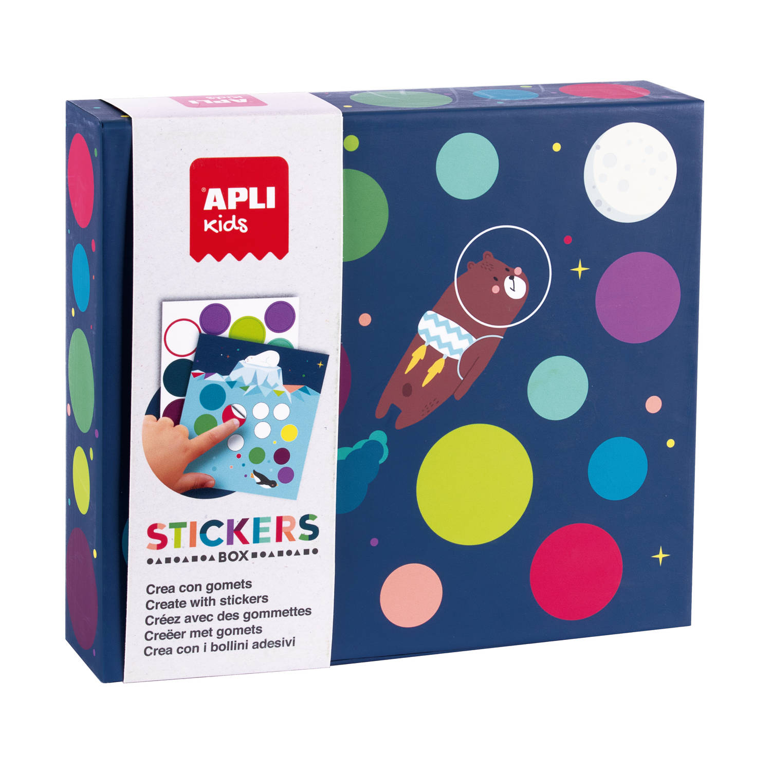 APLI Kids  Stickerspel Vlieg naar de Maan