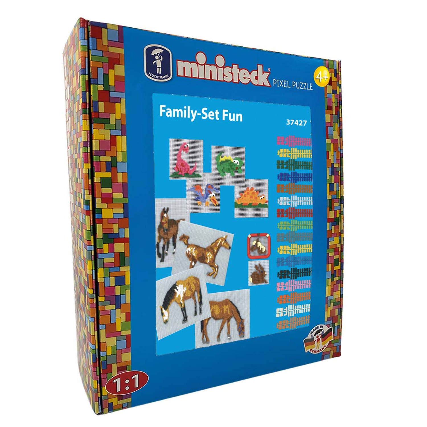 Ministeck Family Set Fun - XL Box - 1800 delig