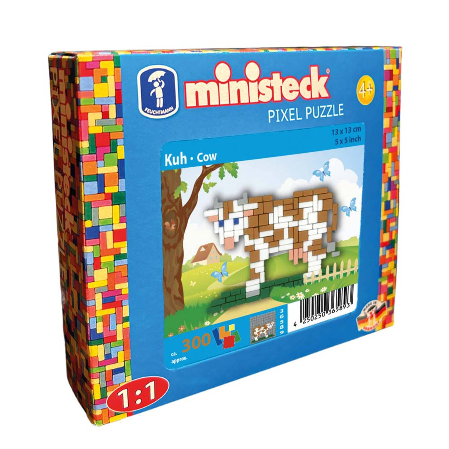 Ministeck Ministeck Farm Cow - Small Box - 300pcs