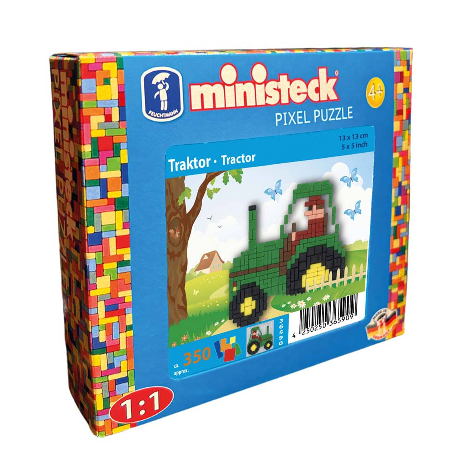 Ministeck Ministeck Farm Tractor - Small Box - 350pcs