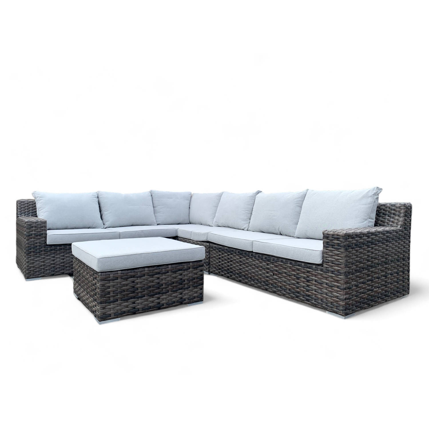 Loungeset / Hoekset Nashville inclusief Hocker