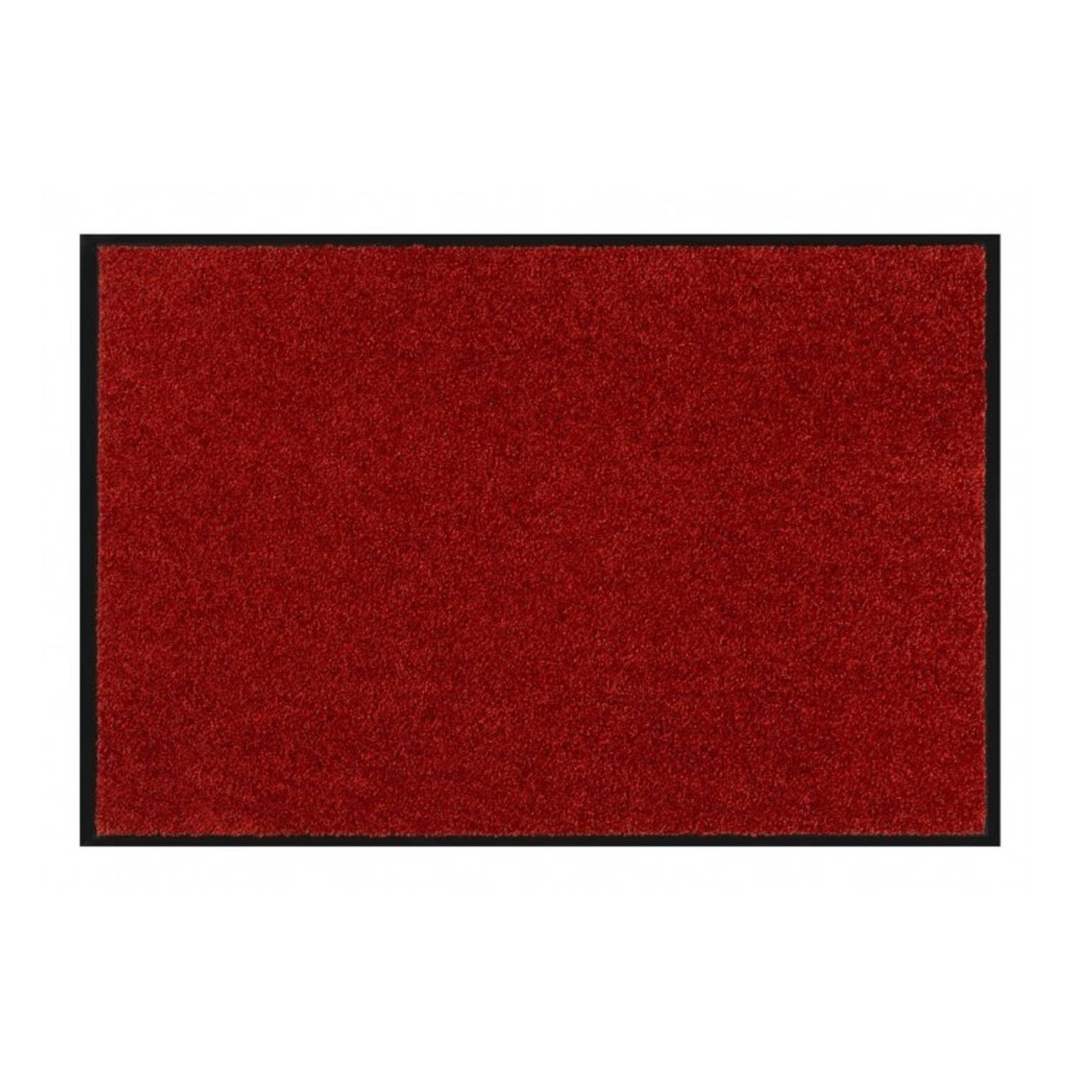 Schoonloopmat colorit rood 90x250 cm