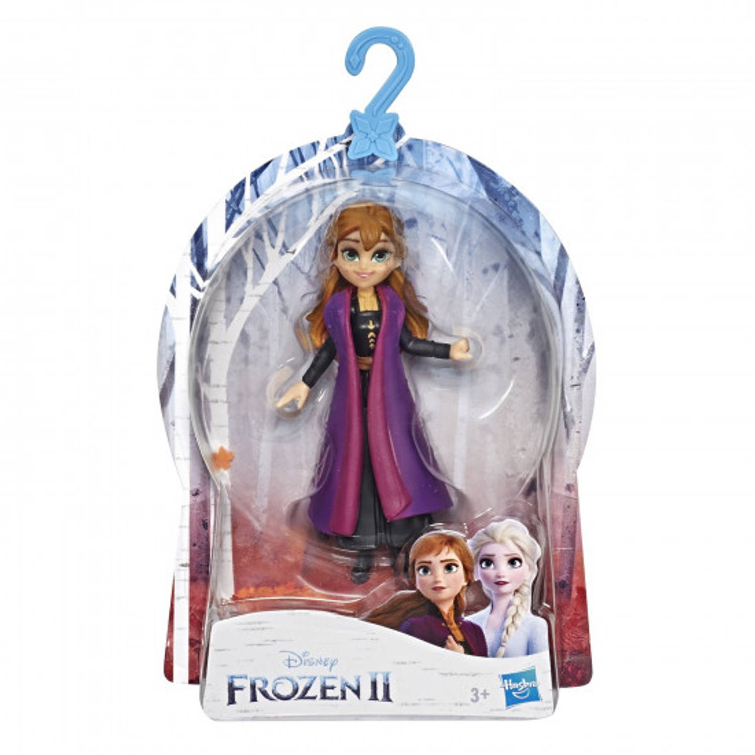 Hasbro tienerpop Frozen Anna meisjes 10 cm paars