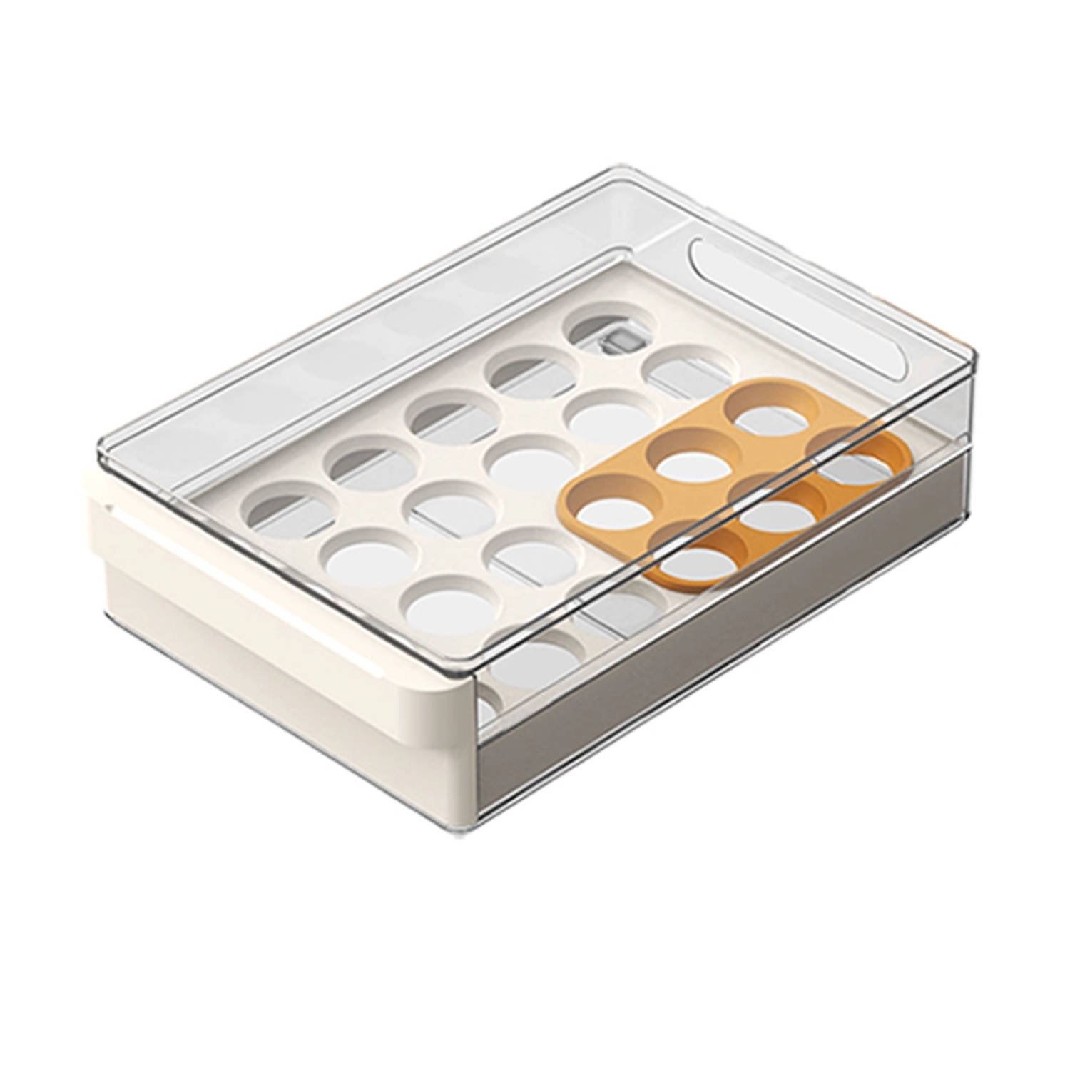 Clever Storage Eierhouder koelkast - 61033 - Stapelbaar & BPA-vrij