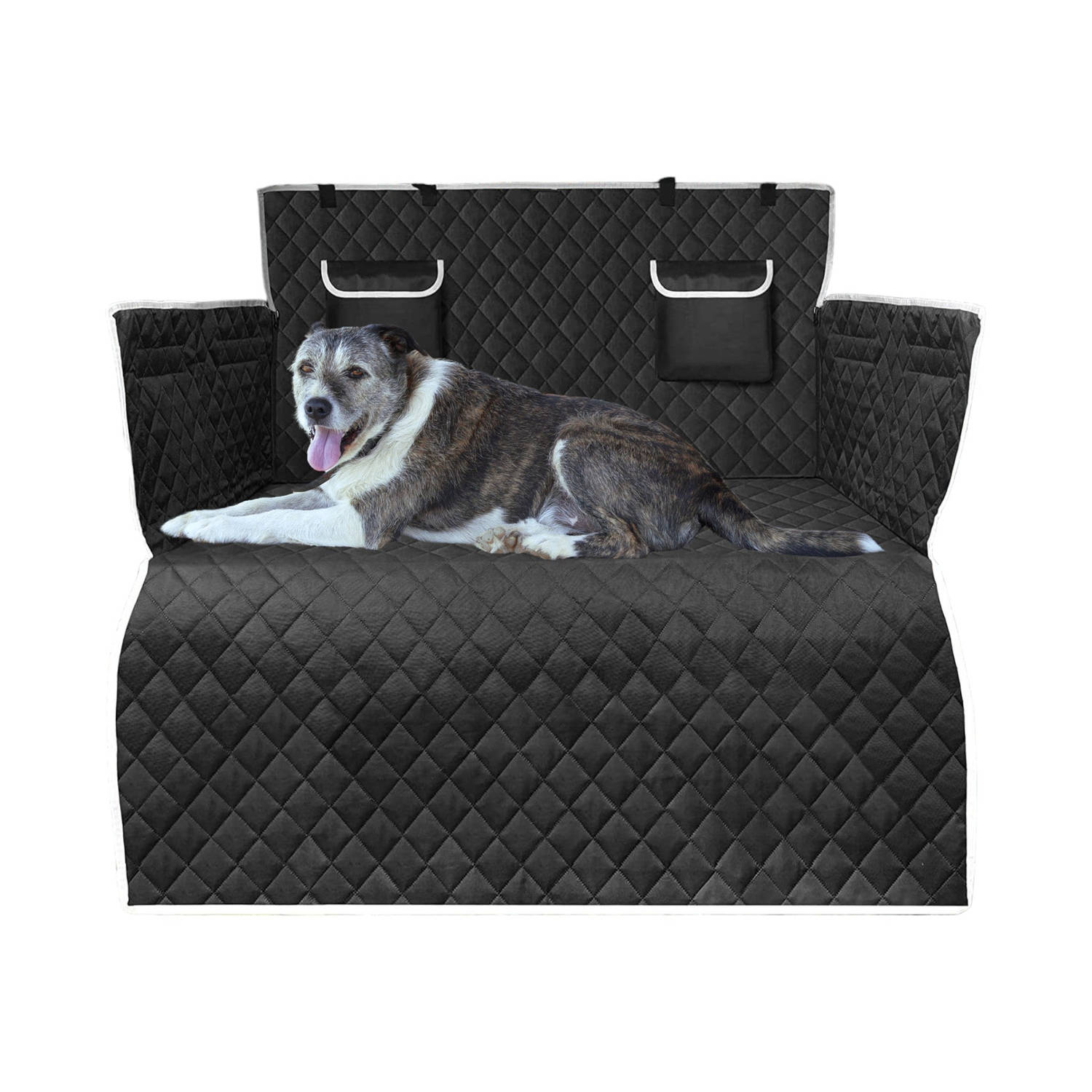 Kofferbakdeken Hond - Zwart - Hondendeken Achterbak - Kofferbakbeschermer