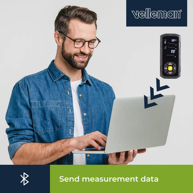 Digitale laserafstandsmeter - 50 m