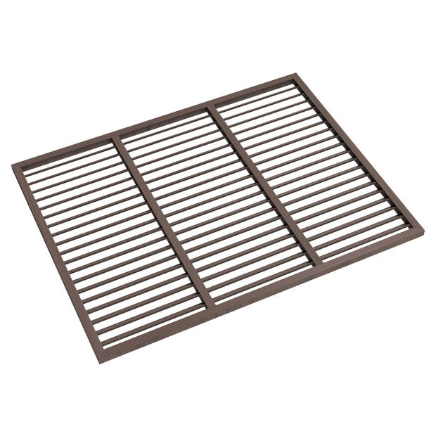 Evolar Achterplaat voor Airco Omkasting Walnut Grey XL