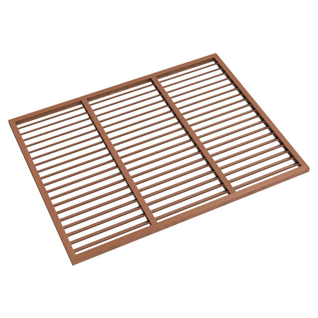 Evolar Achterplaat voor Airco Omkasting Tropical Teak XL