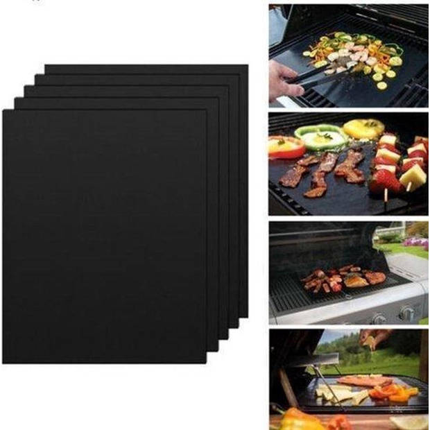 BBQBuddies Telfon Matten - 5 Stuks BBQ Mat - 30 x 40 cm