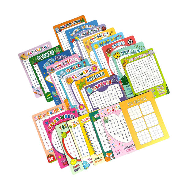 Ooly - Word Search Activity Cards