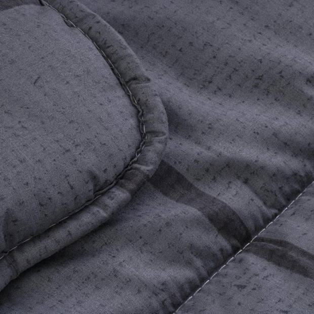 Sleeps Lazy Dekbed zonder overtrek Kaki / Crème Eenpersoons 140x200cm - Anti Allergie Dekbed