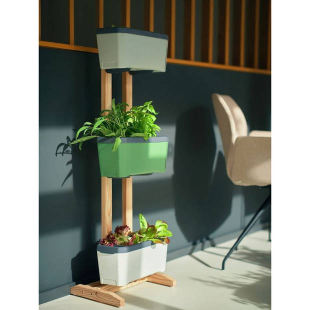 Gusta Garden Harry Herbs Houten Standaard met Houders