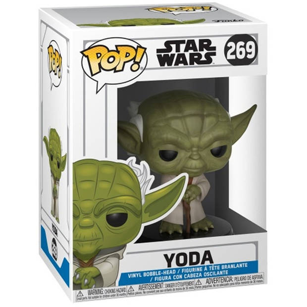 Pop Star Wars: The Clone Wars - Yoda - Funko Pop #269