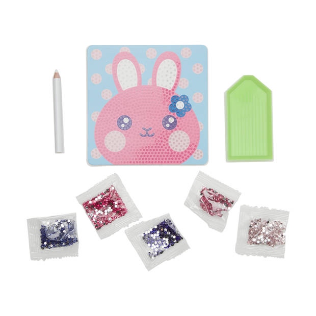 Ooly Razzle Dazzle Mini Gem Art Kit Bouncy Bunny