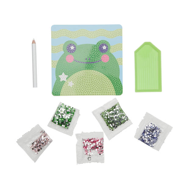 Ooly Razzle Dazzle Mini Gem Art Kit Grappige Kikker