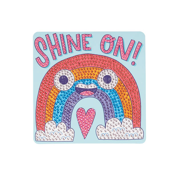 Ooly Razzle Dazzle Mini Gem Art Kit Stralende Regenboog