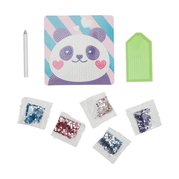 Ooly Razzle Dazzle Mini Gem Art Kit Mooie Panda