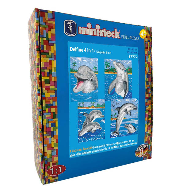 Ministeck Ministeck Dolphins with Background 4in1 - XL Box - 3100pcs