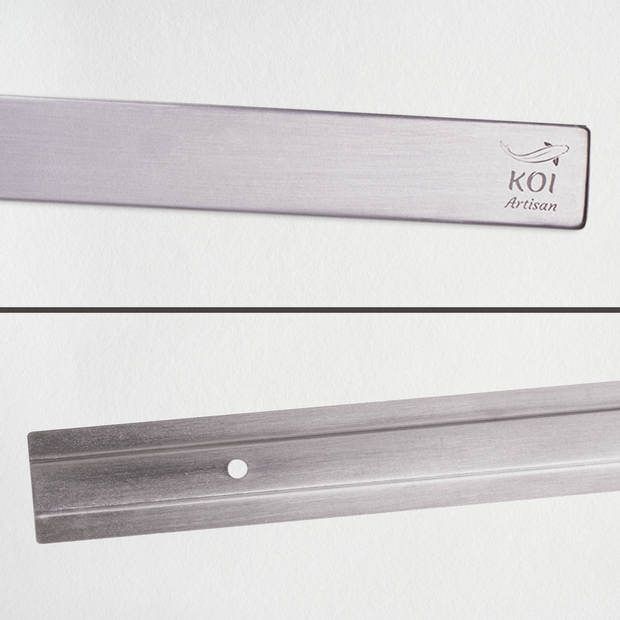 KOI Artisan® Magnetische Messenhouder - 40 cm - Voor Horizontale Wandmontage