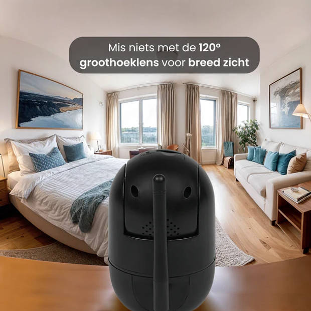 Gologi huisdiercamera - Hondencamera -Beveiligingscamera - Security camera - Voor alle huisdieren - Met wifi