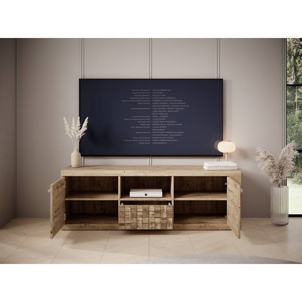 Meubella TV-Meubel Nala - Eiken - 151 cm