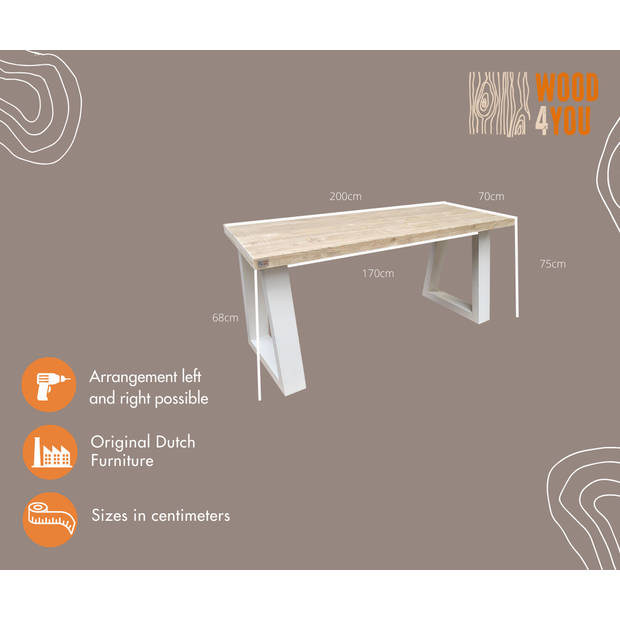 Wood4you - Bureau - Vancouver - Industrial wood - Hout Hout - Werkbureau