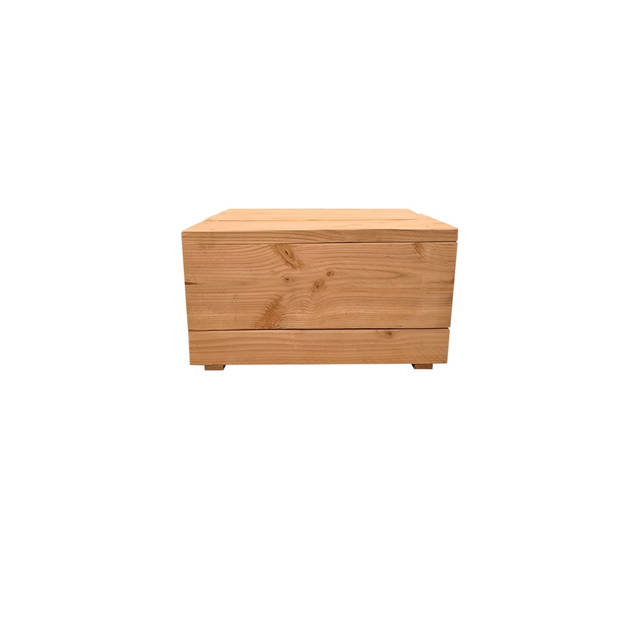 Wood4you - Hocker Washington Douglas 57x57cm