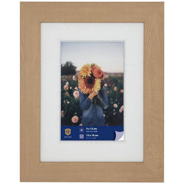 Henzo Fotolijst - Dahlia - Fotomaat 13x18 cm - Beige