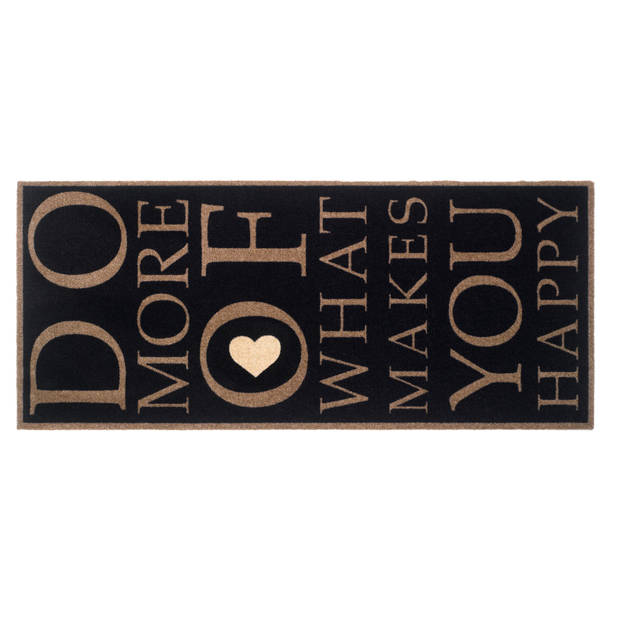 MD Entree - Design mat - Universal - Happy Heart - 67 x 150 cm