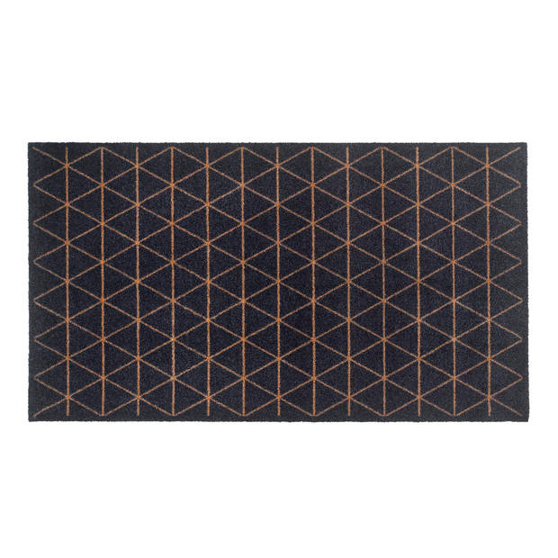 MD Entree - Design mat - Universal - Triangle Copper - 67 x 120 cm