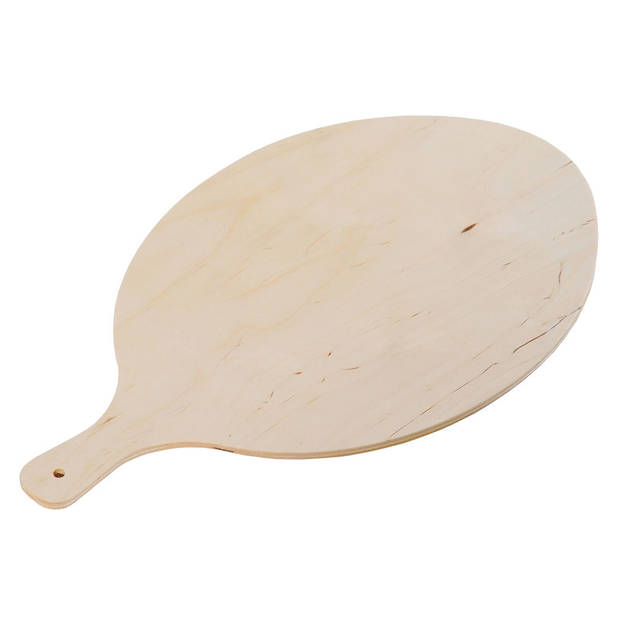 FSC® Houten Pizzaschep voor Pizza's Ø30 Cm - Pizzaplank met handvat -