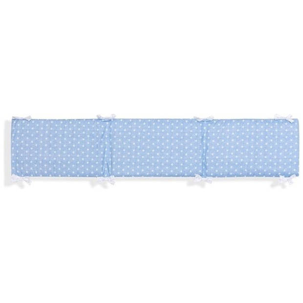 Interbaby Boxkleed Ster Junior 40 X 185 cm Katoen Blauw