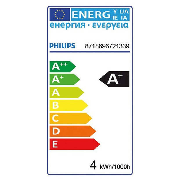 Philips Pascal Led-lamp - GU10 - 2700K Warm wit licht - 4 Watt - Dimbaar