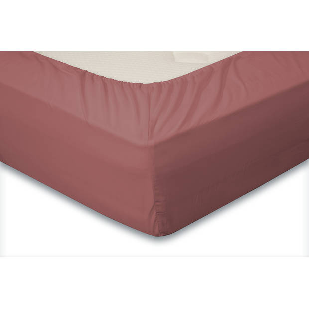 Eleganzzz Hoeslaken Jersey Katoen Stretch 35cm Hoge Hoek - rose 120/130/140x200cm