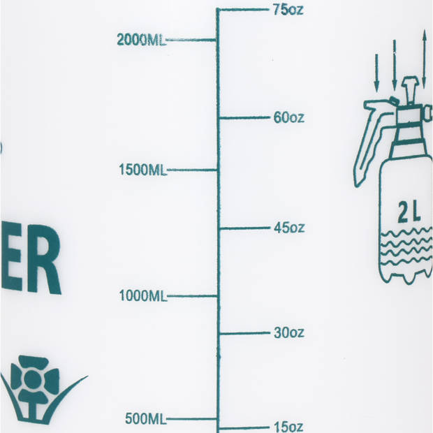 Springos Drukspuit - Handmatig - Planten - 2 Liter