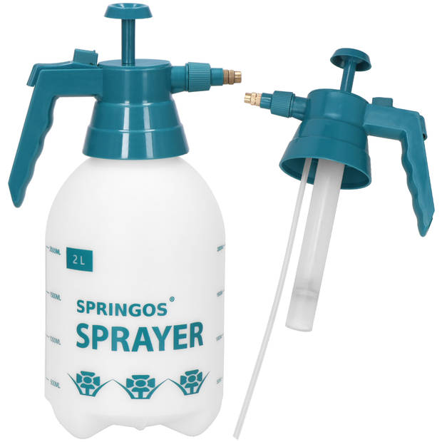 Springos Drukspuit - Handmatig - Planten - 2 Liter