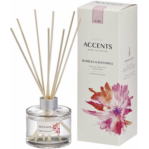 Bolsius Accents - Geurstokjes - Bubbles & Blessings - 100ml