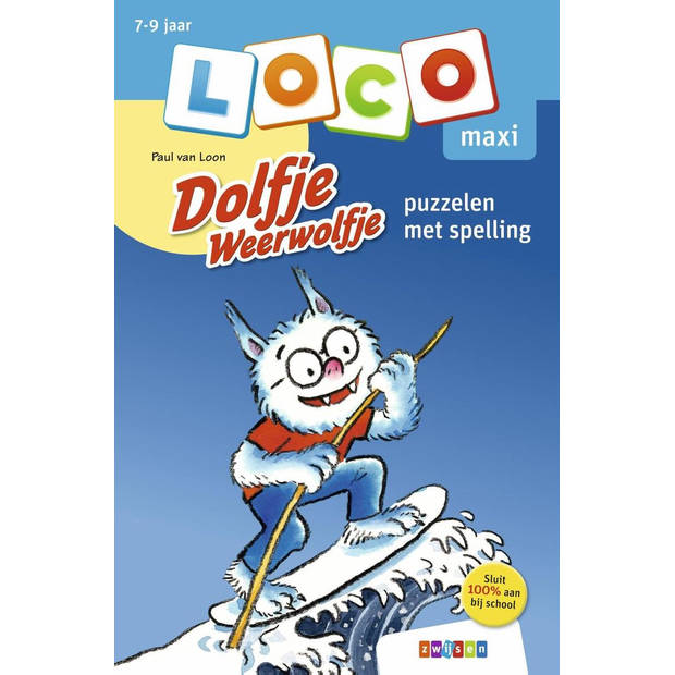 WPG Loco Loco Maxi puzzelen met spelling. Dolfje. 7+