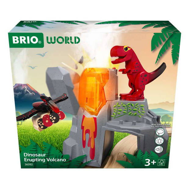 Brio World Dinosaur Erupting Volcano