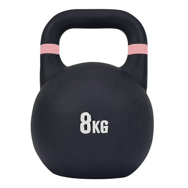 Tunturi Professionele Kettlebell - 8kg - Incl. gratis fitness app